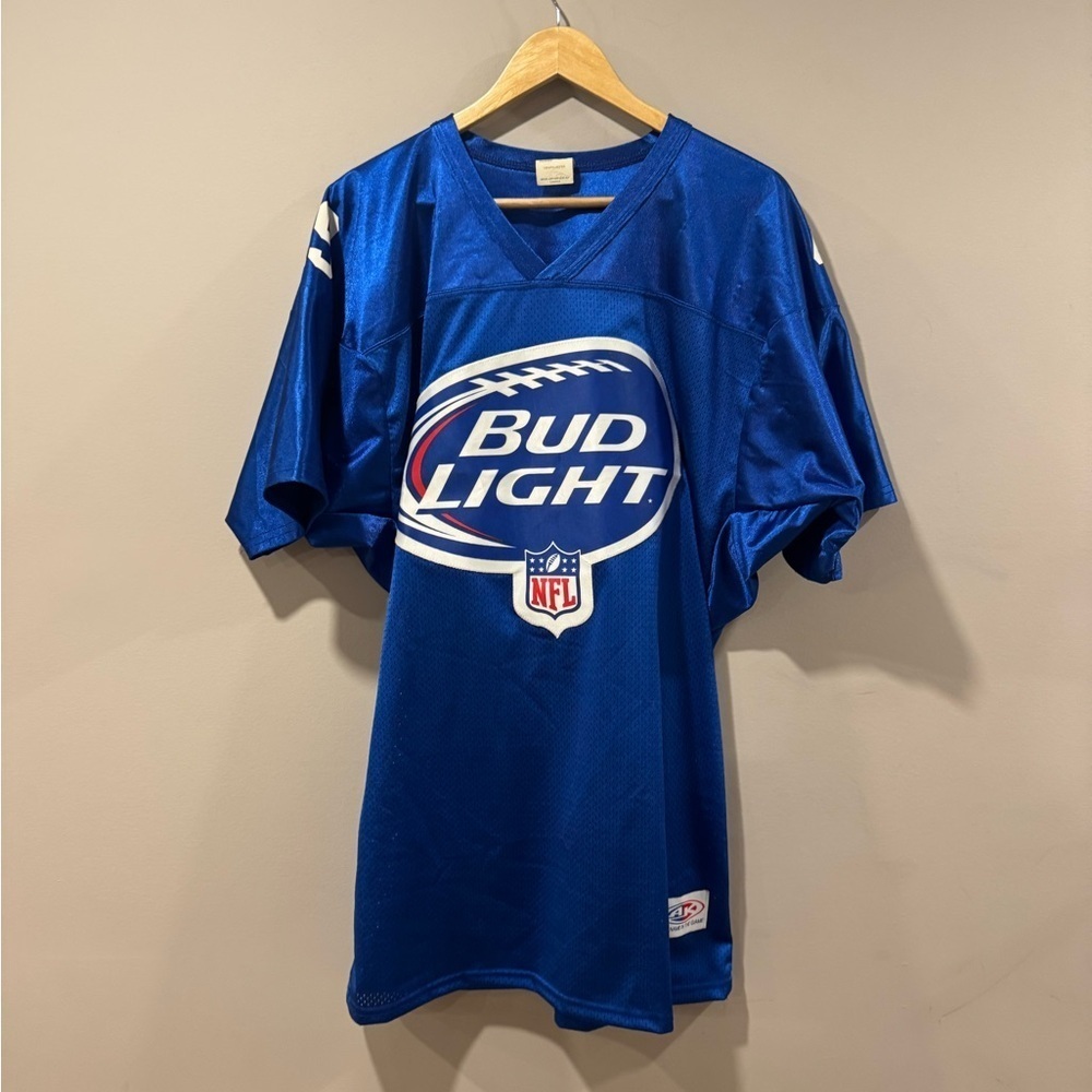 Vintage Bud Light Promotional Football Jersey